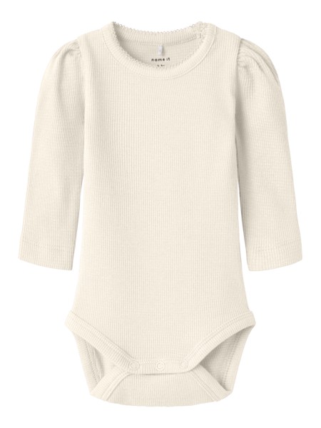 NAME IT Langærmet Body Binnie Summer Sand billede