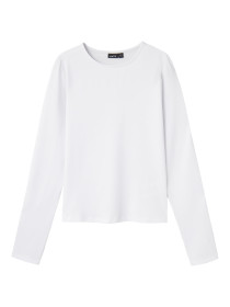 LMTD Basis Bluse Dinci Bright White