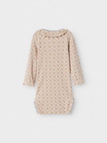 LIL ATELIER Langærmet Body Gago Kug Gray Morn