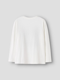 NAME IT Bluse Voto Cloud Dancer Paris Photo