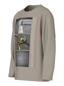 NAME IT Langærmet Bluse Voto Vintage Khaki Tennis