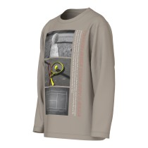 NAME IT Langærmet Bluse Voto Vintage Khaki Tennis