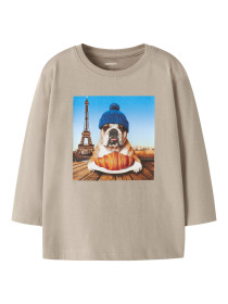 NAME IT Bluse Voto Island Fossil Dog Paris