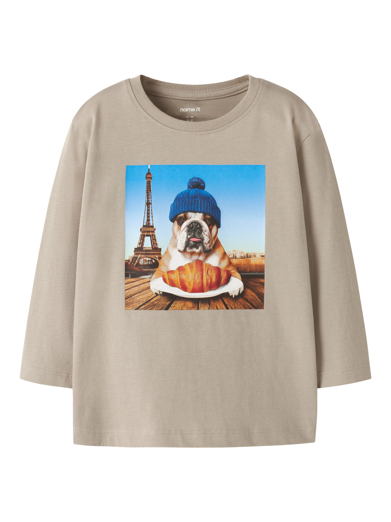 Name It Bluse - NmmVoto - Island Fossil/Dog Paris