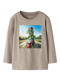 NAME IT Bluse Voto Vintage Khaki 