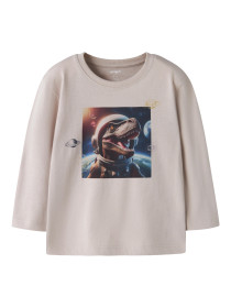 NAME IT Bluse Voto Chateau Gray Space Dino