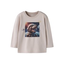 NAME IT Bluse Voto Chateau Gray Space Dino