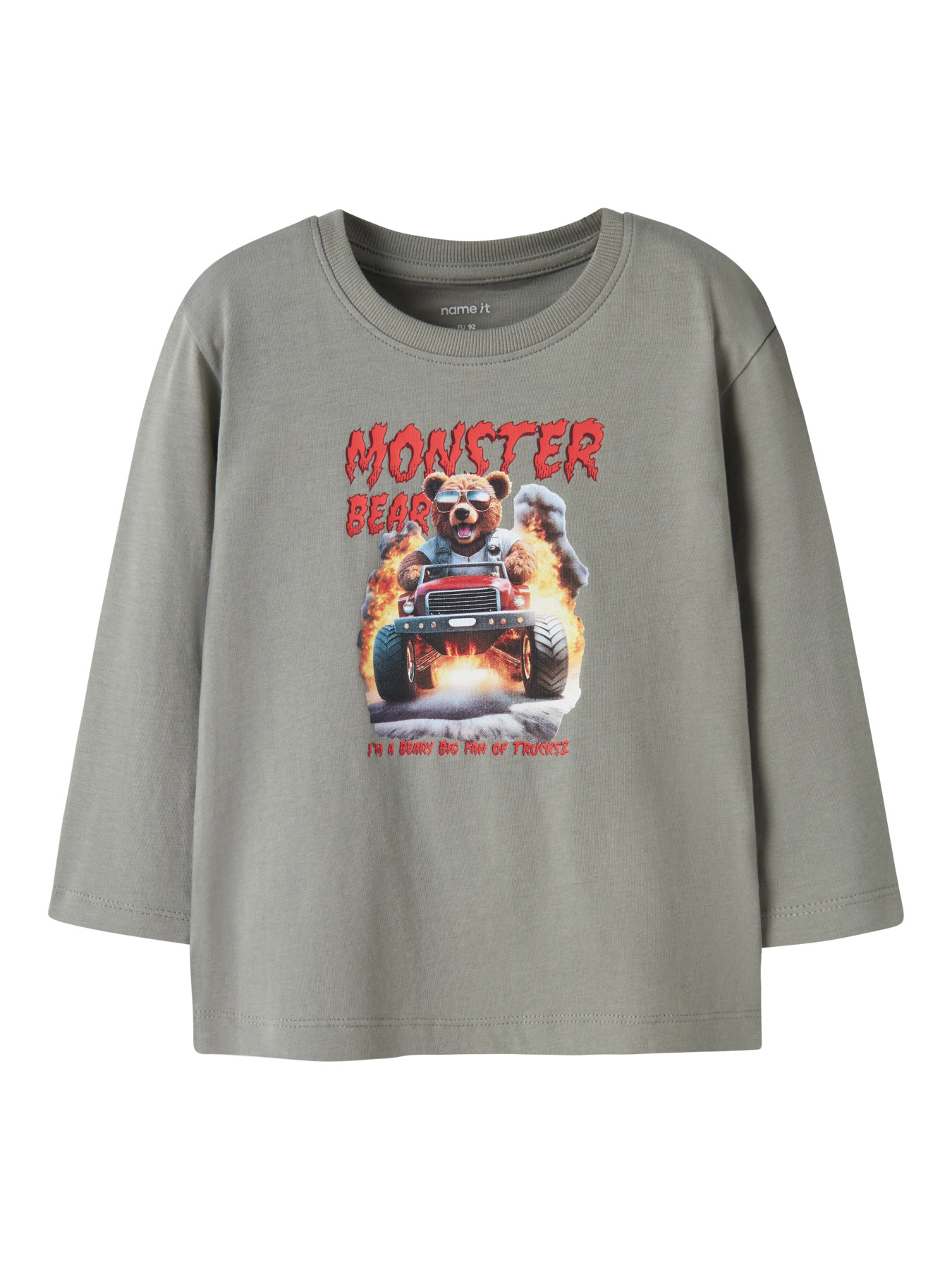 Name It Bluse - NmmVoto - Shadow/Monster Bear