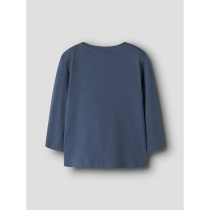 NAME IT Bluse Voto Vintage Indigo Skater Dog