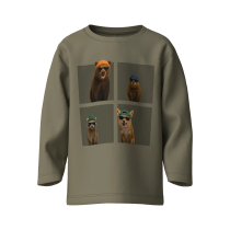 NAME IT Bluse Voto Mermaid Animals