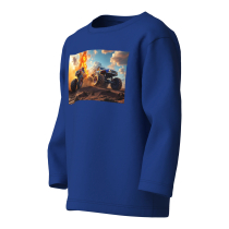 NAME IT Langærmet Bluse Voto Surf The Web Monstertruck