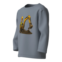 NAME IT Langærmet Bluse Voto Tradewinds Excavator Fox