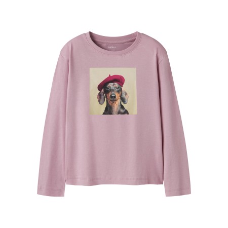 NAME IT Bluse Votea Keepsake Lilac Baret Dog