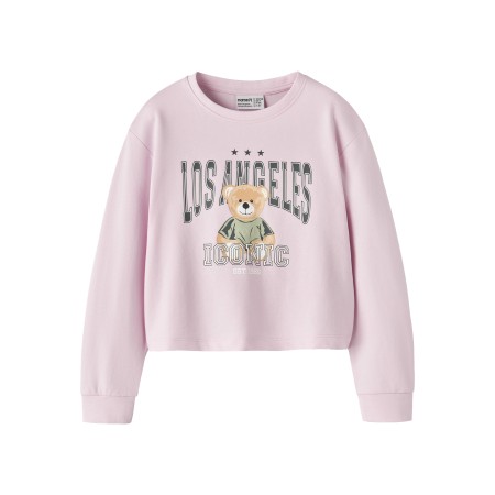 Name It Sweatshirt - Kort - NkfVanita - Pirouette/La Teddy