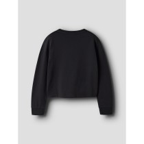 NAME IT Nkfvanita Ls Short Rlx Sweat Unb - Black La District