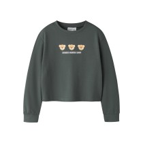 NAME IT Sweatshirt Vanita Urban Chic Iconic Teddy