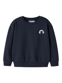 NAME IT Sweatshirt Vallene Navy Blazer Rainbow
