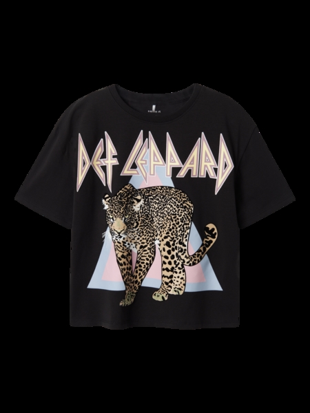 Name It Def Leppard T-Shirt Jikki - Black