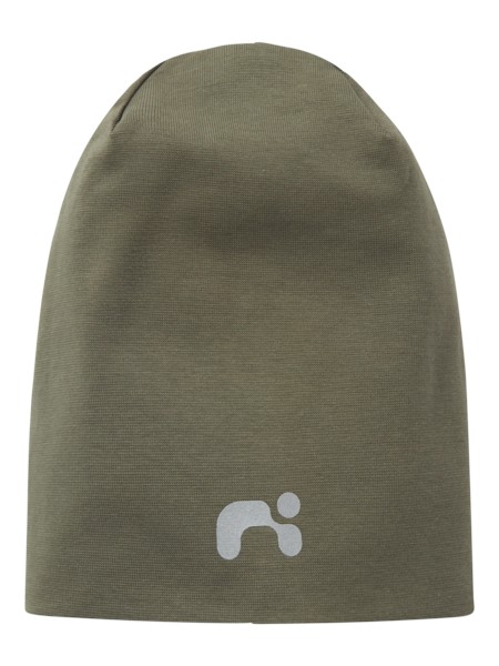 NAME IT Beanie Moppy Logo Dusty Olive