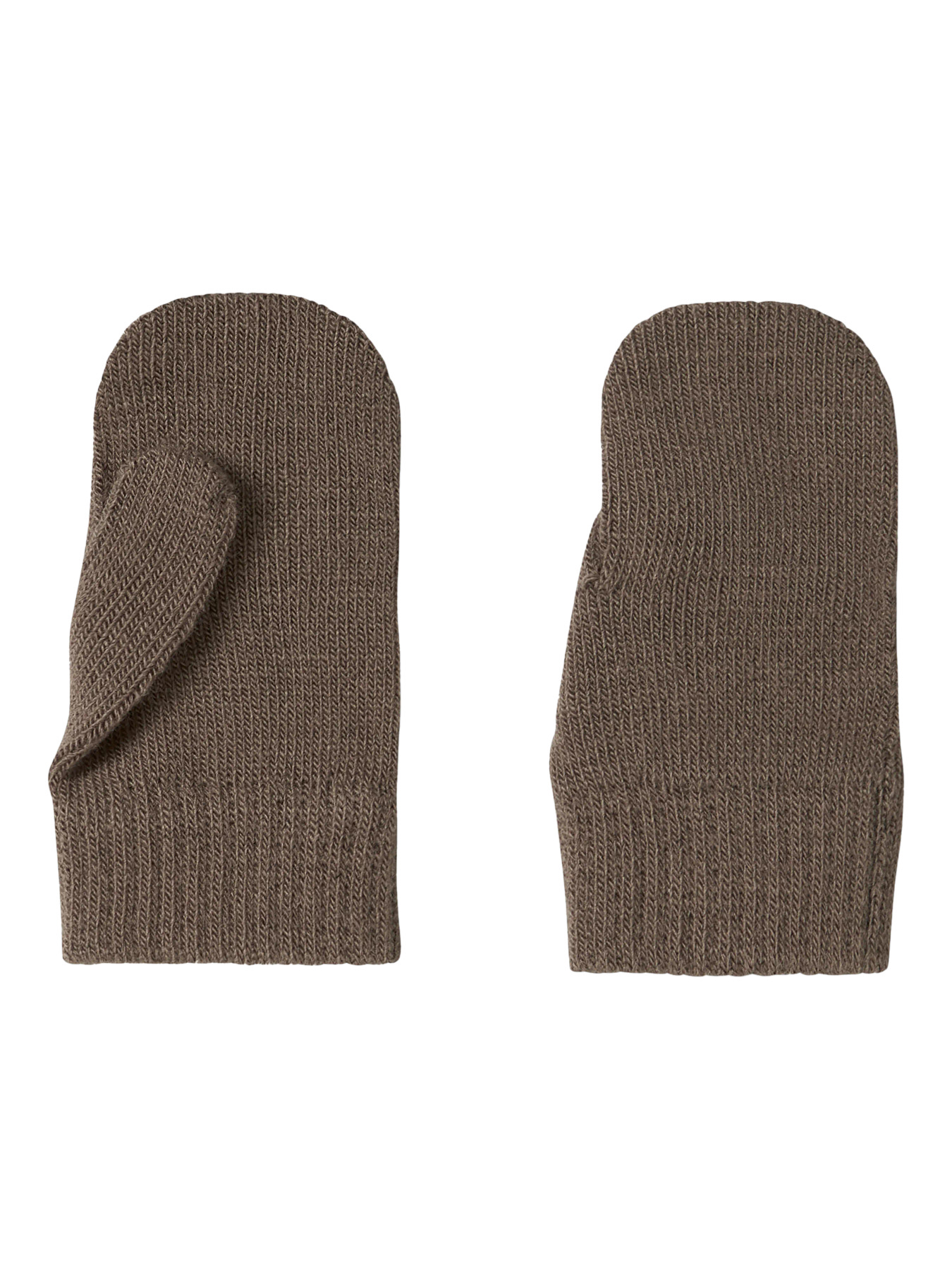 NAME IT Strik Handsker Magic Mittens Fossil