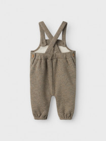LIL ATELIER Sweat Overalls Tabby Silent Storm Melange