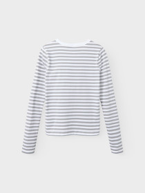 LMTD Stribet Bluse Novest Sharkskin