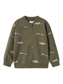 NAME IT Sweat Cardigan Brais Dusty Olive