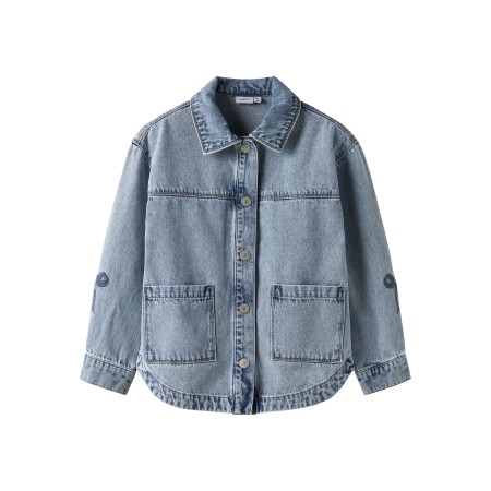 NAME IT Denim Jakke Gloria Medium Blue Denim billede
