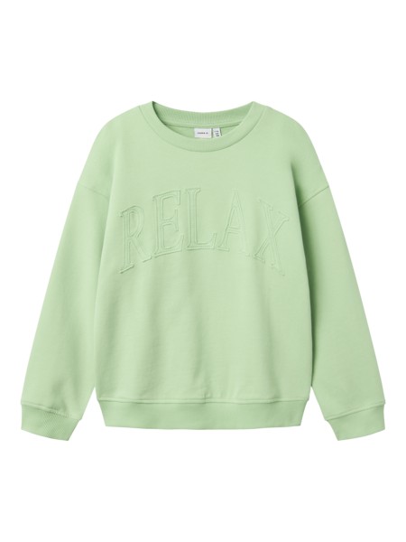 NAME IT Sweatshirt Boxy Bulop Arcadian Green