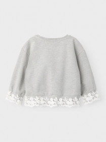 NAME IT Sweatshirt Banne Grey Melange