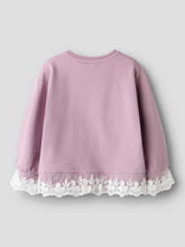 NAME IT Sweatshirt Banne Elderberry
