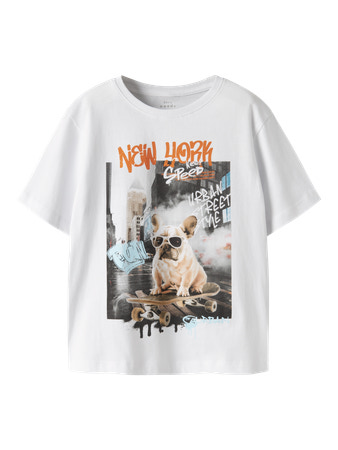Name It T-shirt Voto - Bright White
