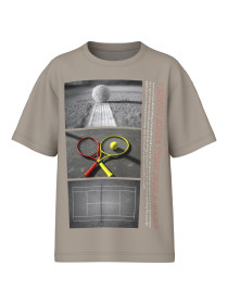 NAME IT T-shirt Voto Vintage Khaki Tennis