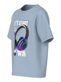 NAME IT T-shirt Voto Blue Fog Gamer