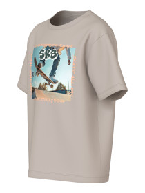 NAME IT T-shirt Voto Chateau Gray