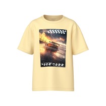 NAME IT T-shirt Voto Double Cream Race