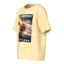 NAME IT T-shirt Voto Double Cream Race