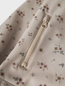 NAME IT Softshell Jakke Alfa Pure Cashmere Bouquet