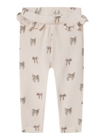 LIL ATELIER Leggings Gavo Efi Silver Peony Bow