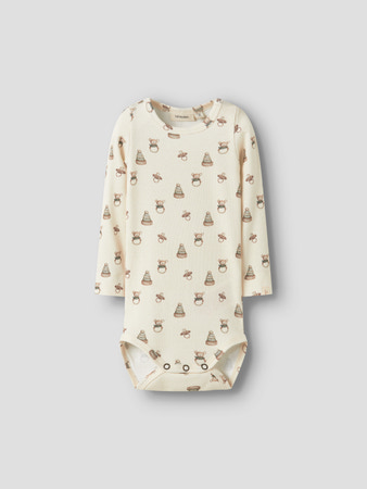 Lil' Atelier Body l/æ - Rib - NbnGavo - Turtledove/Toy