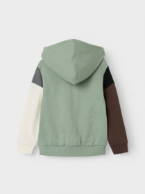 NAME IT Hoodie Ponskol Iceberg Green