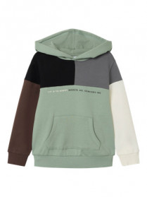NAME IT Hoodie Ponskol Iceberg Green