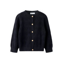 NAME IT Strik Cardigan Pdesolle Dark Navy