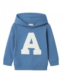 NAME IT Hættetrøje Poalhan Coronet Blue