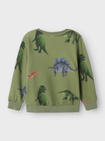 NAME IT Sweatshirt Pnodino Oil Green