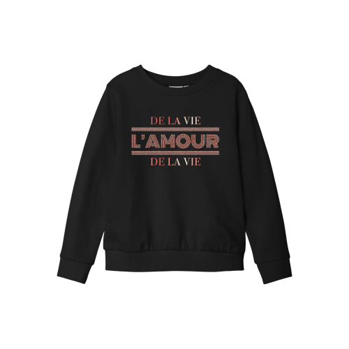 Name It Pramour - Sweatshirt - Sort - 134