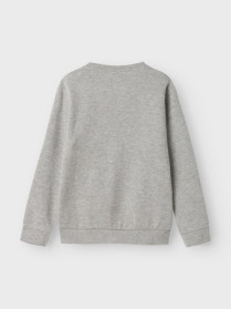 NAME IT Sweatshirt Psalko Loose Grey Melange