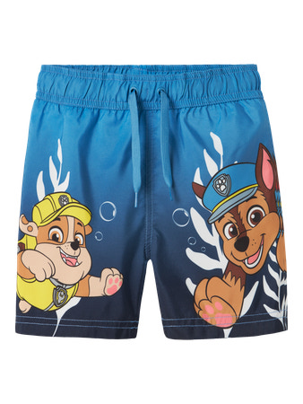 Name It Badeshorts Parisian Blå Paw Patrol - Str. 2y 92cm
