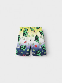 NAME IT Badeshorts Myx Minecraft Safety Yellow
