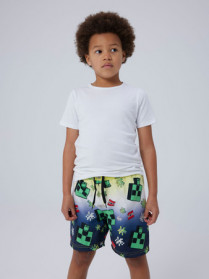 NAME IT Badeshorts Myx Minecraft Safety Yellow